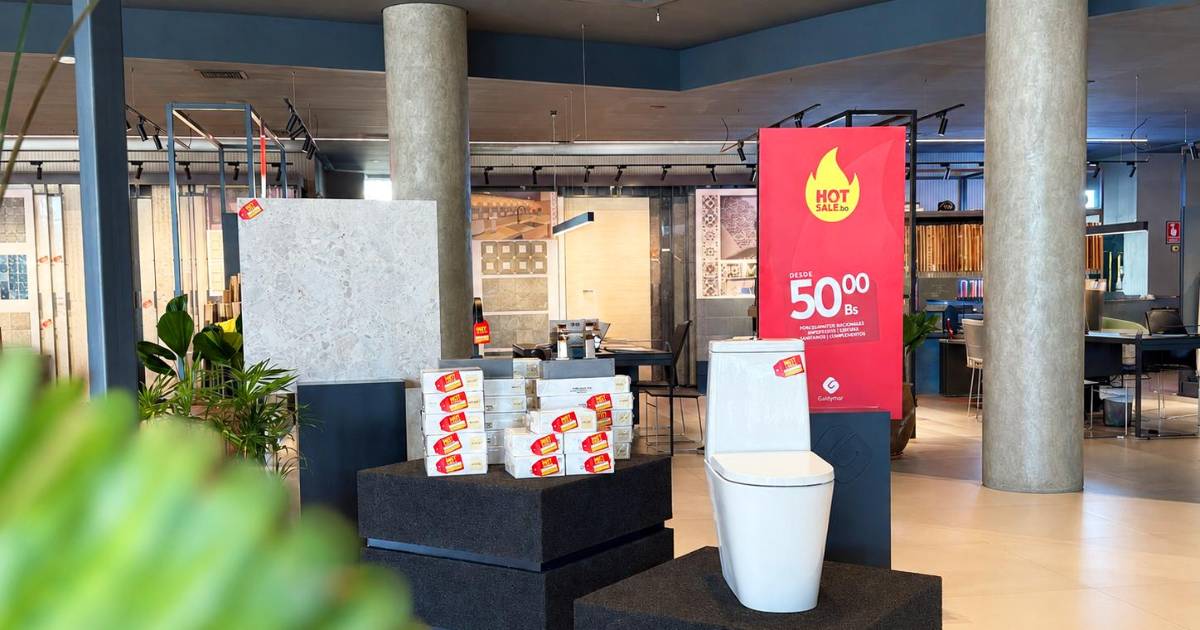 Hot Sale en Gladymar: Ofertas irresistibles en pisos, griferías y sanitarios