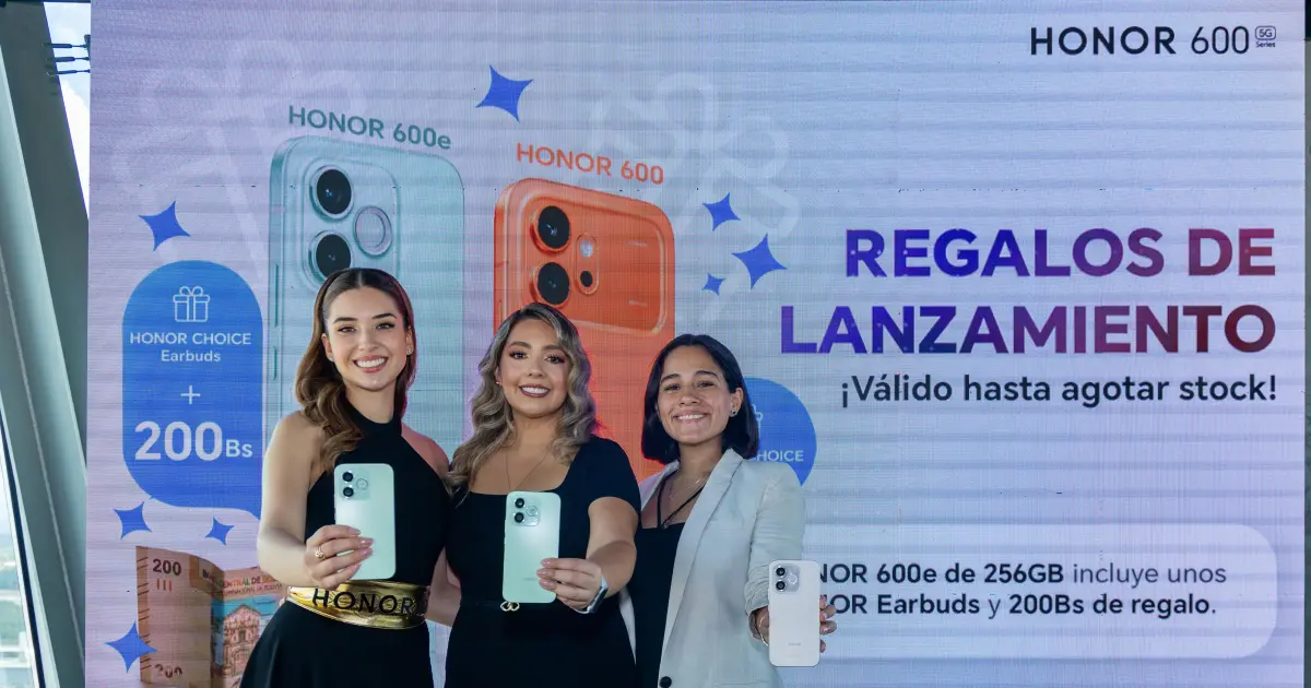 HONOR 600 Series se lanza en Bolivia y revoluciona el mercado de smartphones con IA