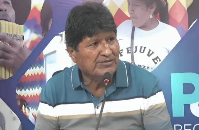 Evo Morales critica la eliminación de ministerios clave para Bolivia