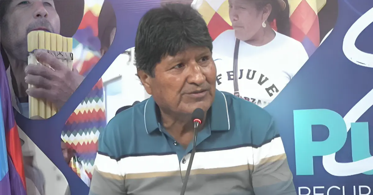 Evo Morales critica la eliminación de ministerios clave para Bolivia