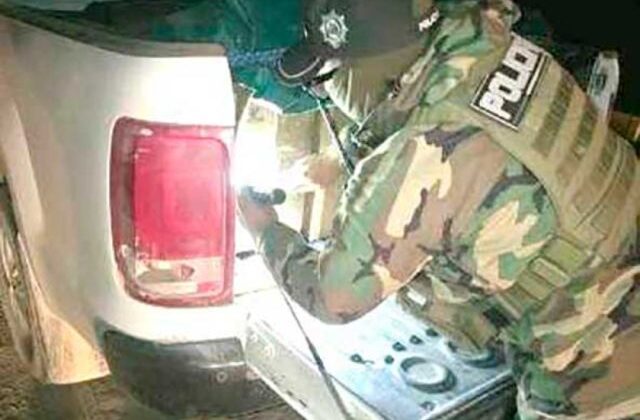 Gran incautación de drogas en Potosí por parte de la Felcn