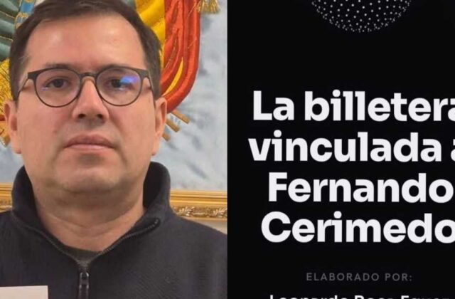 Senador Roca revela que Cerimedo utilizaba billetera digital para manejar criptomonedas