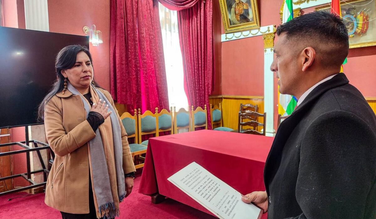 Tani Cardozo asume liderazgo en la Secretaría Municipal de Cultura de Oruro