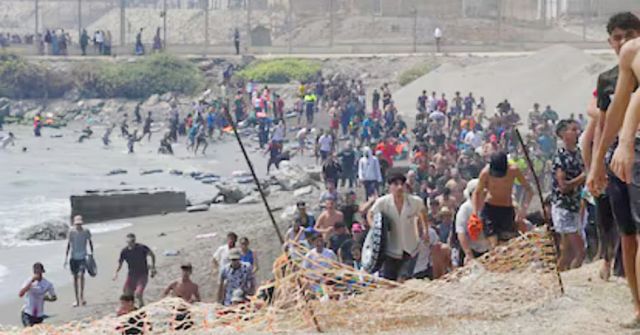 Marruecos reporta 40.000 migrantes en la frontera con Ceuta