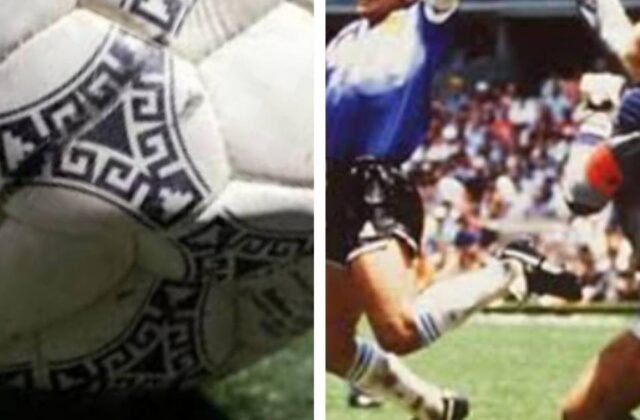 La pelota de la Mano de Dios de Maradona será subastada en EE.UU.