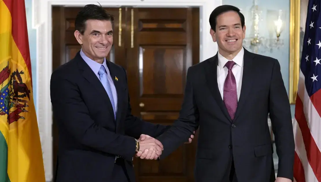 Marco Rubio destaca la renovada asociación entre Estados Unidos y Bolivia en el bicentenario del país