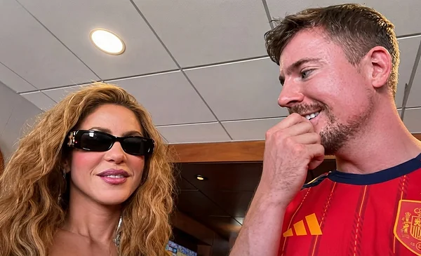 Shakira y MrBeast inician colaboración para construir escuelas en Colombia