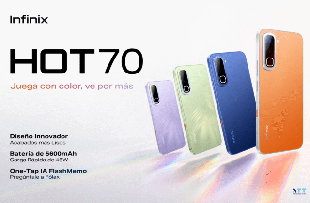 Infinix lanza el smartphone HOT 70 en Bolivia con IA y gran batería