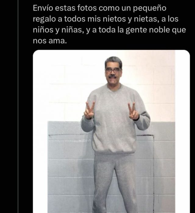Nicolás Maduro envía mensaje de esperanza desde prisión