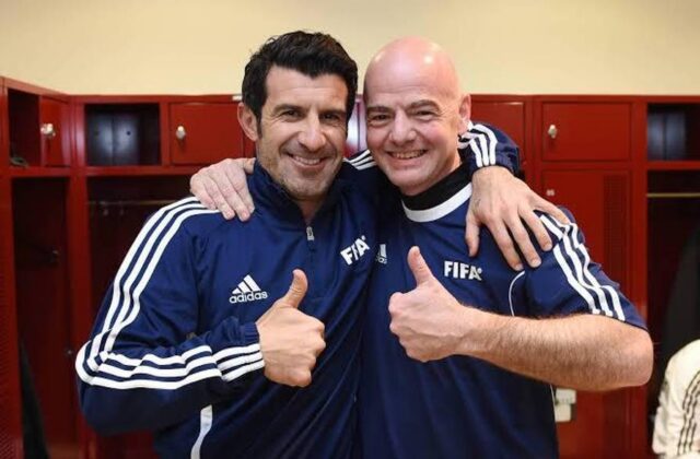 Luis Figo exige la renuncia de Gianni Infantino tras polémicas decisiones en la FIFA
