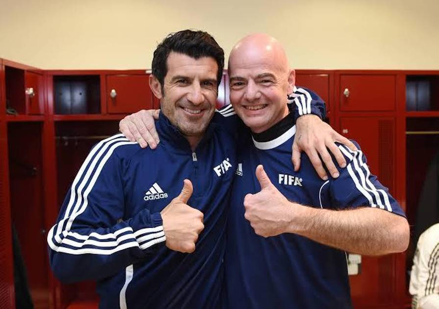 Luis Figo exige la renuncia de Gianni Infantino tras polémicas decisiones en la FIFA