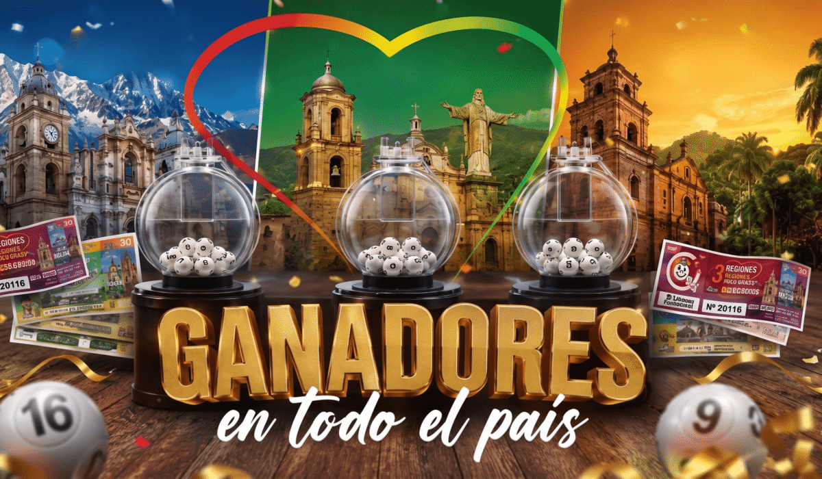 Resultados del sorteo ‘3 Regiones, 1 Solo Corazón’