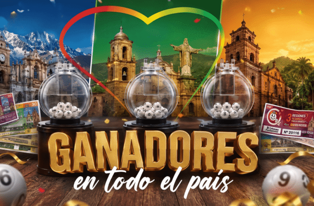 Resultados del sorteo ‘3 Regiones, 1 Solo Corazón’