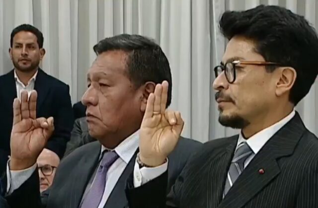 Fernando Aramayo y Héctor Huanca asumen funciones en el gabinete ministerial de Bolivia