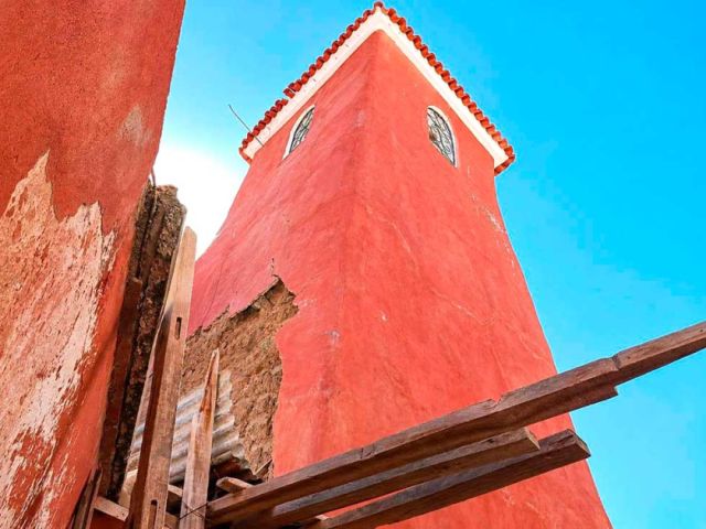 Inspección de la Torre de Santa Bárbara en Potosí revela preocupaciones estructurales