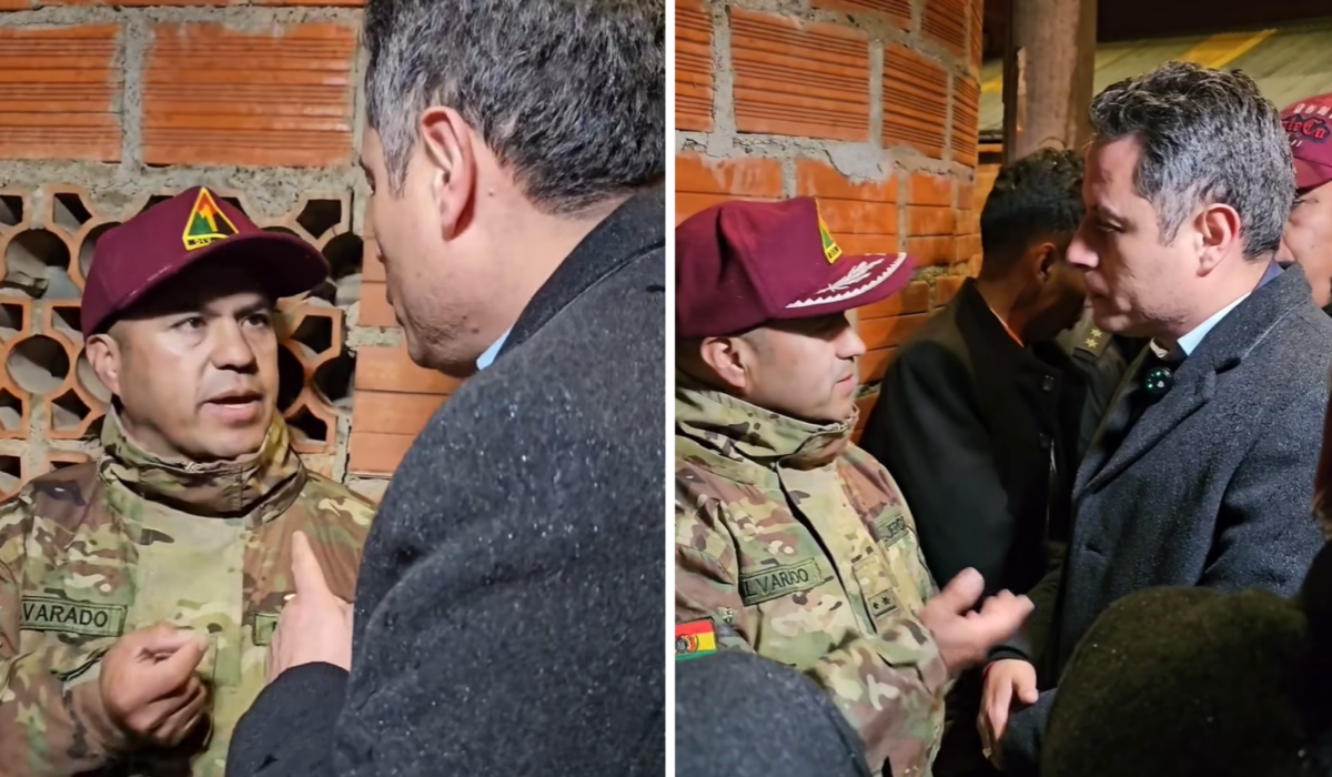 Tensión entre el alcalde de Cochabamba y el vicepresidente por altercado militar
