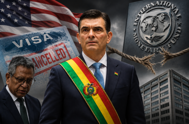 Crisis en las relaciones entre Bolivia y EE.UU. tras revocación de visa de Oviedo