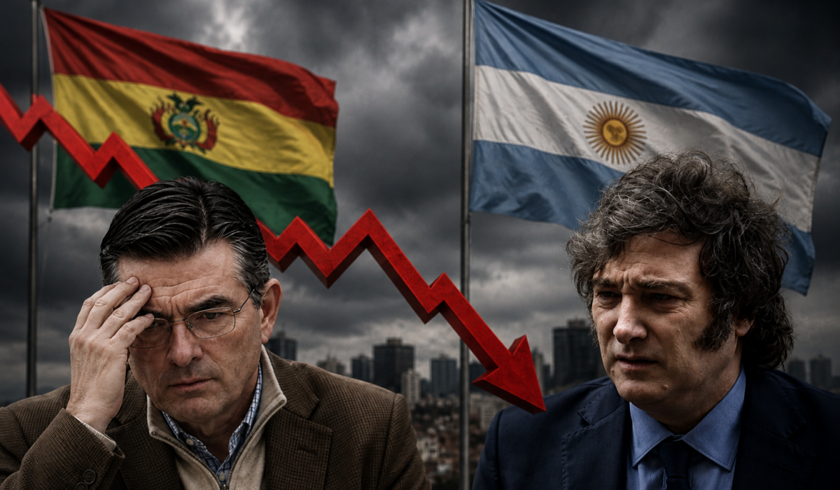 Descontento en Argentina y Bolivia: Milei y Paz pierden apoyo ciudadano
