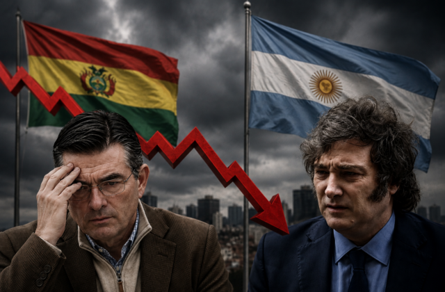 Descontento en Argentina y Bolivia: Milei y Paz pierden apoyo ciudadano