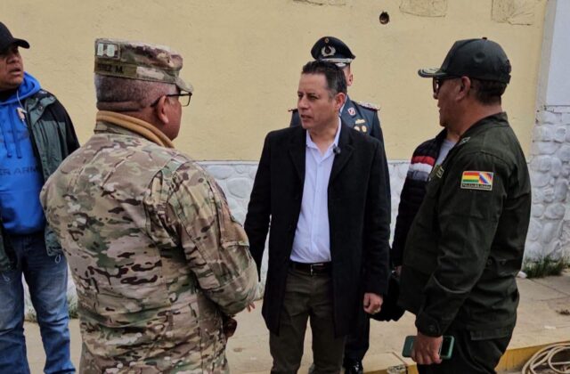 Vicepresidente Lara exige justicia tras explosiones en Viacha
