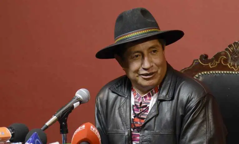Rafael Quispe convoca a la movilización por el fin de la subvención al diésel