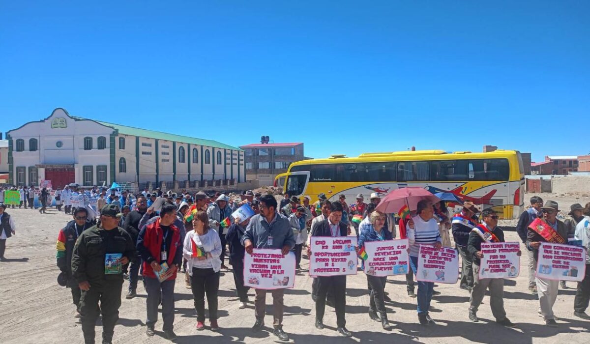 Inicia la Semana Andina de Vacunación en Fronteras 2026