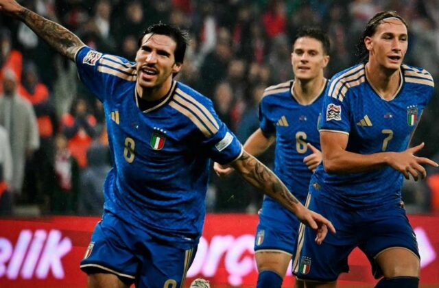 Italia se impone claramente a Turquía en su primer partido con Mancini