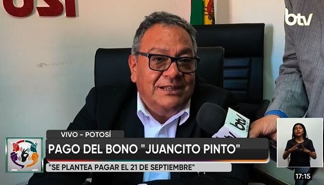 Bono Juancito Pinto comenzará a pagarse desde el 21 de septiembre con nuevas modalidades