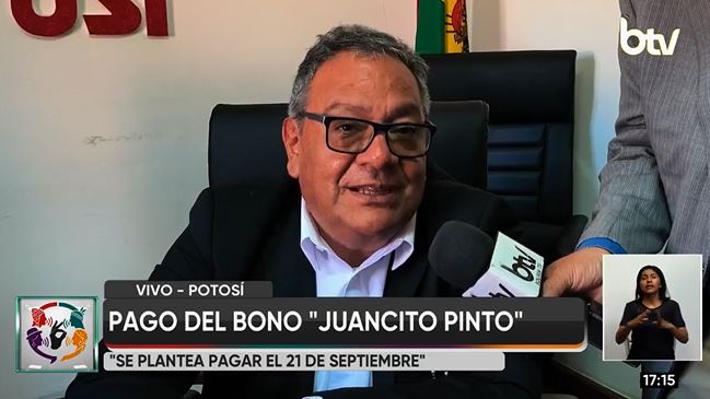 Bono Juancito Pinto comenzará a pagarse desde el 21 de septiembre con nuevas modalidades