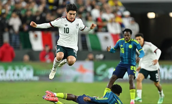 Gilberto Mora debuta con el 10 y empata para México ante Colombia