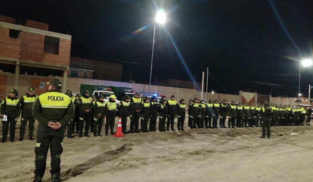 Oruro refuerza su seguridad con nuevos patrullajes y reapertura policial
