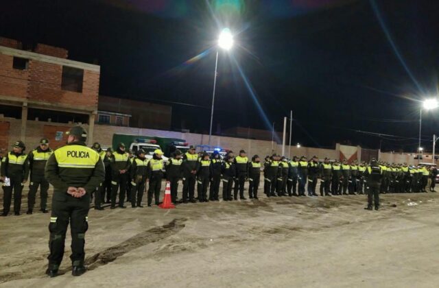 Oruro refuerza su seguridad con nuevos patrullajes y reapertura policial