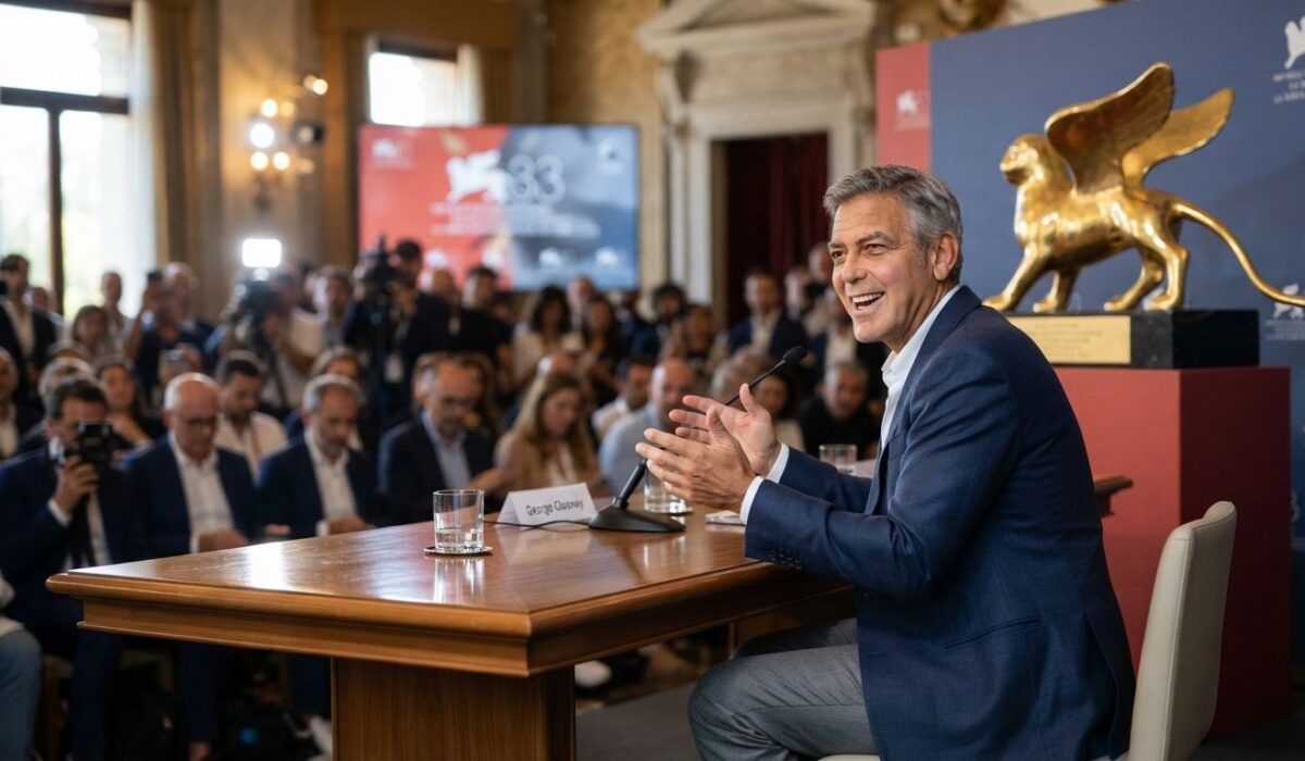 George Clooney emite fuertes críticas a Trump en el Festival de Venecia