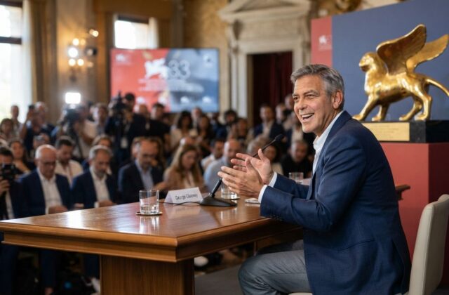 George Clooney emite fuertes críticas a Trump en el Festival de Venecia