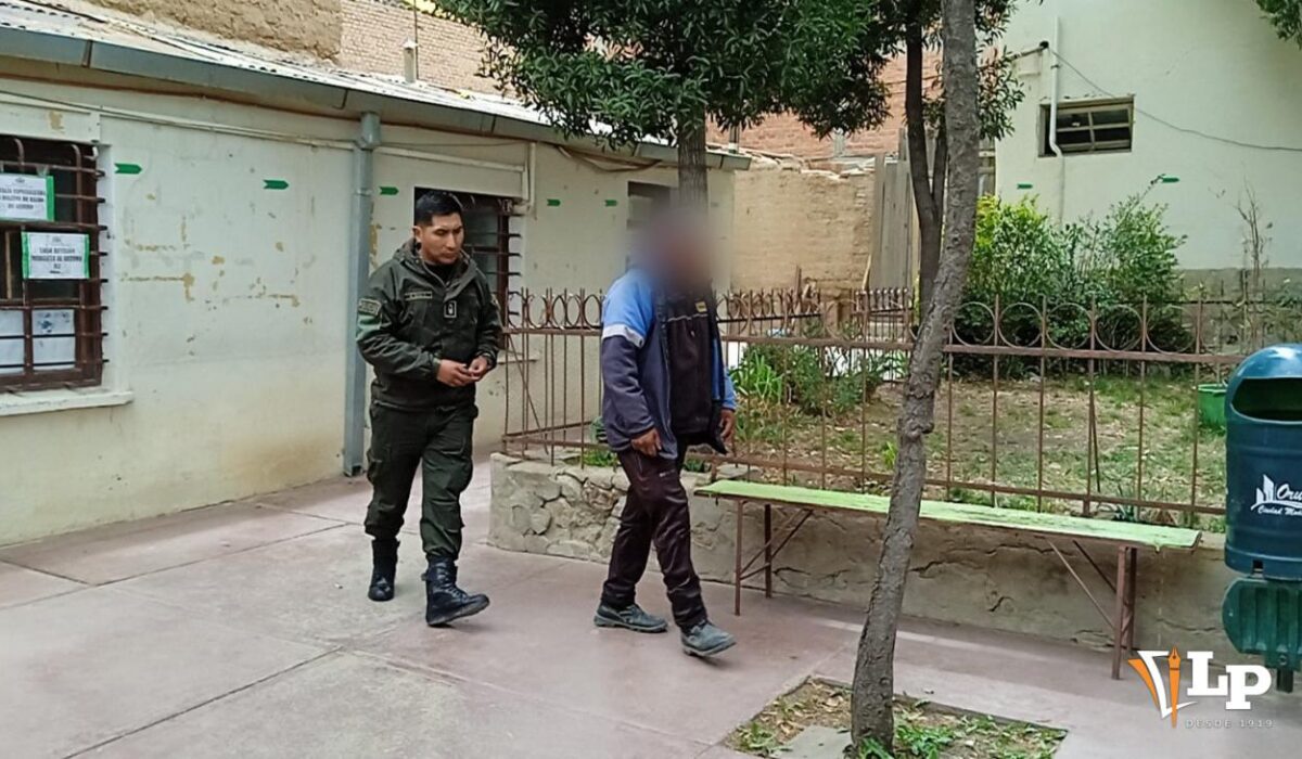 Hombre detenido por agredir a su pareja en Oruro