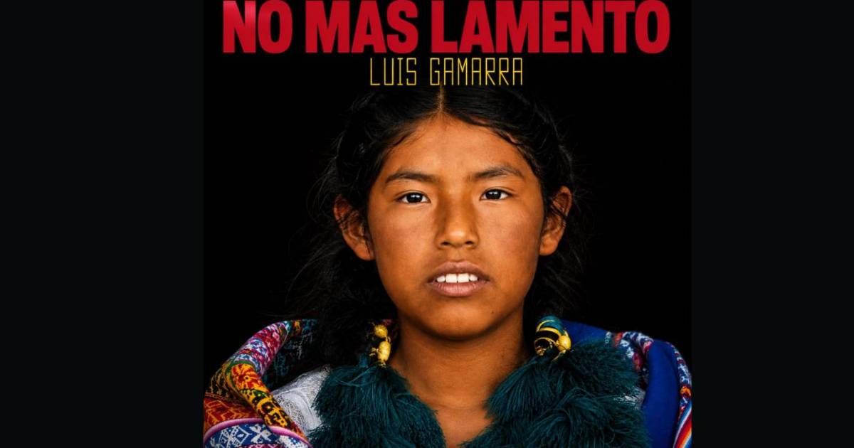 Luis Gamarra presenta ‘No Más Lamento’ con Albertina Sacaca como imagen principal