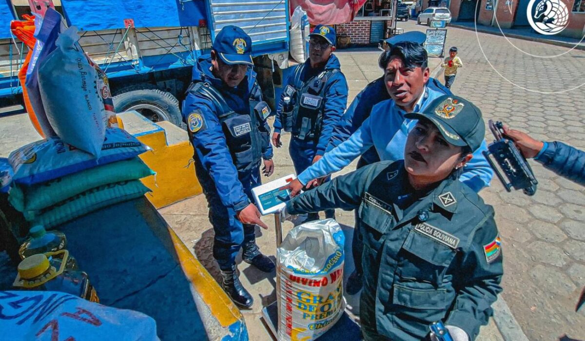 Detectan diferencias de peso en productos en mercados de Oruro