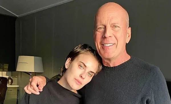 La emotiva imagen de Tallulah Willis junto a su padre Bruce