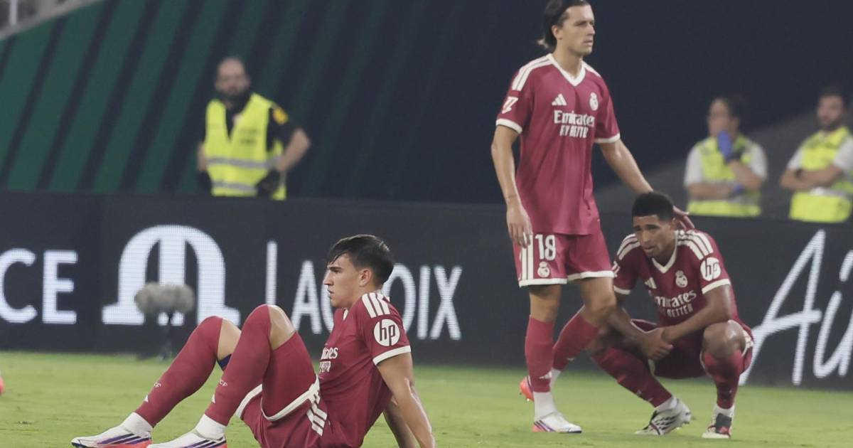 El Real Madrid cede ante el Betis en su primer revés de la temporada
