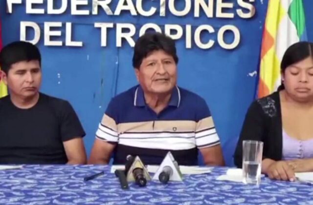 Evo Morales solicita intervención de organismos internacionales tras revelación de audios
