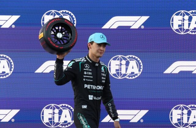 George Russell logra la pole en el Gran Premio de Azerbaiyán