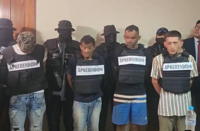 Detenidos cuatro integrantes del Comando Vermelho por asesinato en Riberalta