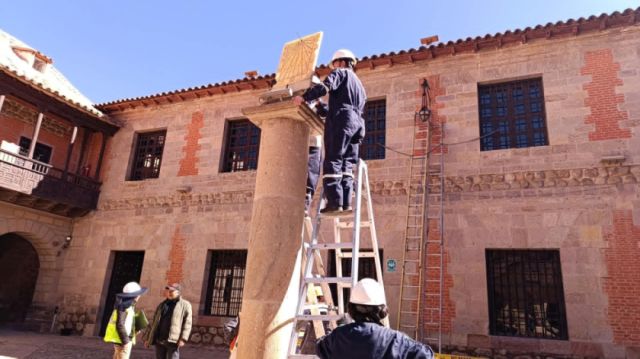 Inician la restauración de la Casa de Moneda
