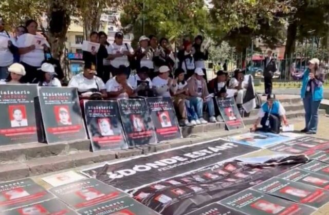 Familiares de desaparecidos en Ecuador exigen respuestas al gobierno