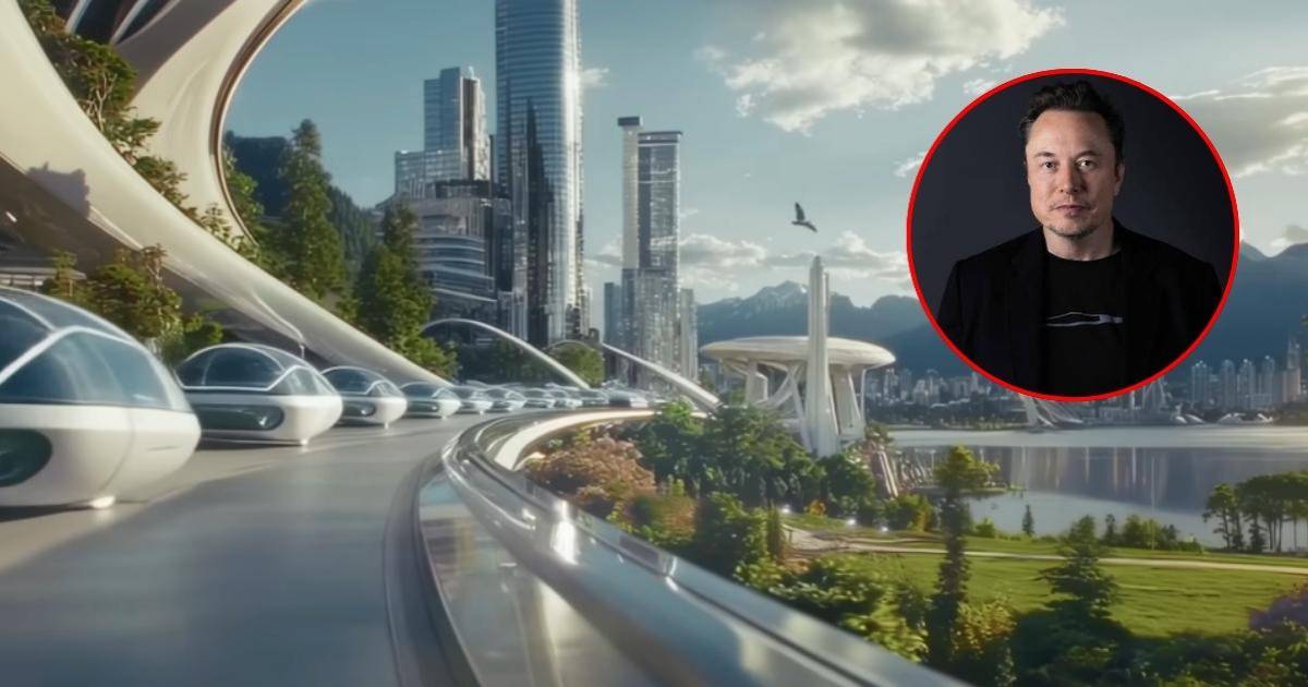 Elon Musk presenta su visión futurista con robots y colonias interplanetarias