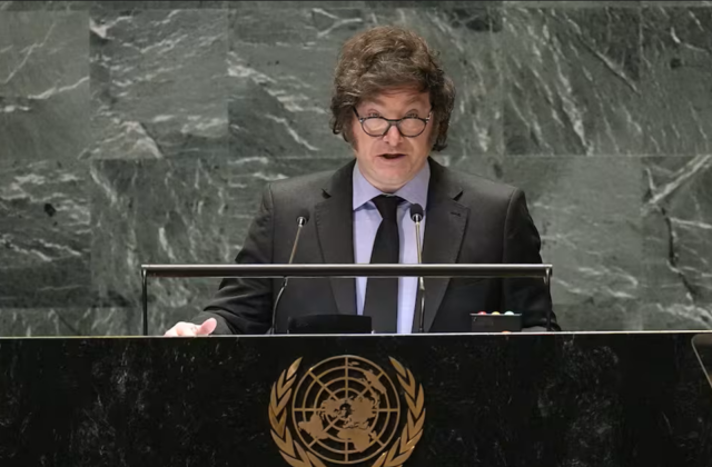 Milei critica a la ONU en su discurso en Nueva York