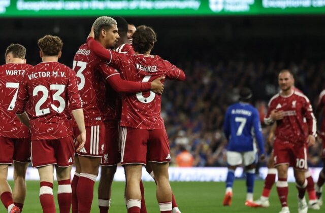 Liverpool logra su primer triunfo de la temporada ante Ipswich