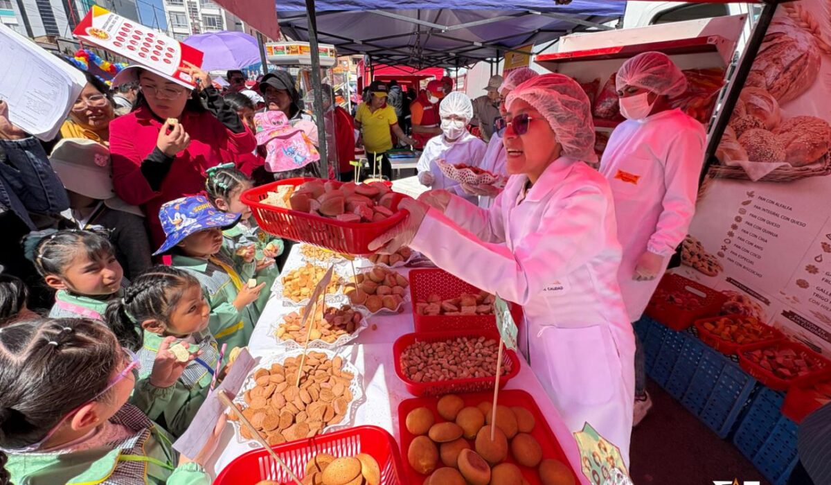 Feria de degustación del alimento escolar busca mejorar la elección de productos en Oruro
