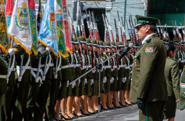 Nuevo comandante de la Policía de Oruro pone énfasis en tecnología