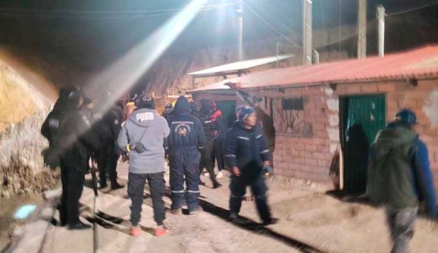 Incursión armada en mina de Potosí deja dos heridos